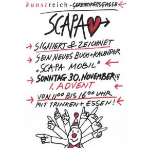 SCAPA signiert in der Galerie Kunstreich in Bern
